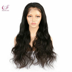Hot Beauty Virgin Human Hair Silk Top 180% Density Full Lace Wigs Body Wave