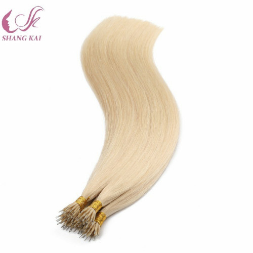 Hot Sale Double Drawn Nano Tip Remy Human Hair Extensioin