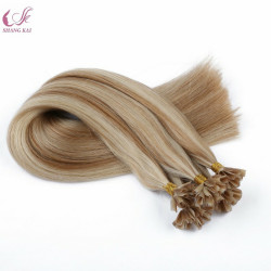 Hot Sale High Quality 100% Remy Human Hair Tangle Free Double Drawn Full Cuticle U Tip Prebonded Hair