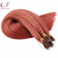 Hot Sale Products 100% Unprocessed Grade 8A Nano Ring Hair Extension