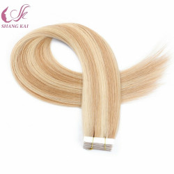 Hot Selling Cuticle Aligned Virgin Brazilian Hair Wholesale No Shine Tape Hair Extension