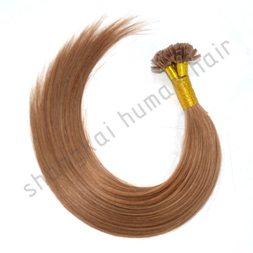 Human Hair Pre Bonded Hair Extension U Tip Hair Extensions