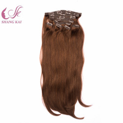 Human Remy Blond Lace Clip in Hair Russian Hair Extension