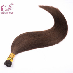 I Tip 100% Virgin Indian Remy Hair Extensions Human Hair