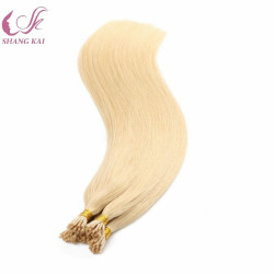 I Tip Hair Extension Double Drawn Brazilian Human Hair Extension Stick Hair