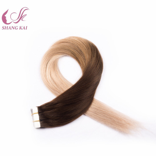 Keratin Hair Tape Human Hair Skin Weft Tape in Hair Extensions