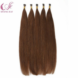 Luxury Quality Direct Factory Wholesale Russian Hair Double Drawn Remy I Tip Hair Extension