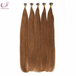 Luxury Quality Double Drawn100% Remy Human Hair 0.5--1g Per Strand I/Flat/U Tip Prebonded Brazilian Remy Hair