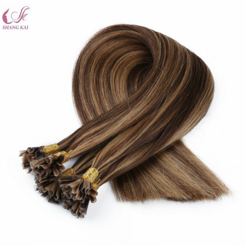 Manufacturer Price 100% Remy Human Hair Extensions U/I/V/Flat Tip Prebonded Hair