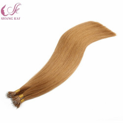 Micro Beads Nano Ring Hair Extensions 1gram/Piece Wholesale Cuticle Aligned Raw Virgin Hair Weave