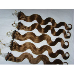 Micro Ring Hair Extension Virgin Human Hair Natural Hair