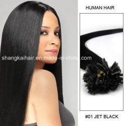 Nail Tip Human Hair Prebonded U Tip Hair Extensions