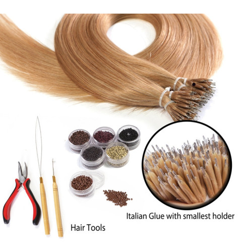 Nano Ring Hair Extension Prebonded Hair Extension Natural Hair