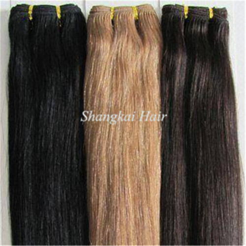 Natural Hair Extension Remy Human Hair Weft