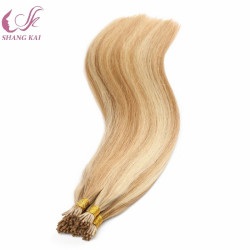 Pre-Bonded Indian Human Hair Extension I Tip Hair Keratin Hair