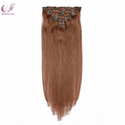 Supply Brazilian Remy Hair Clips in Hair Extension