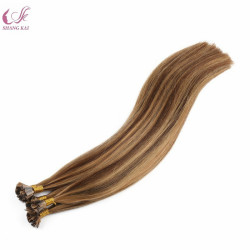 Thick Ends 1.0g 0.8g Italian Keratin Hair Remy Flat Tip Hair Extension