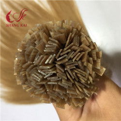 Top Grade Pre-Bonded Factory Price Flat Tip Human Hair Extension