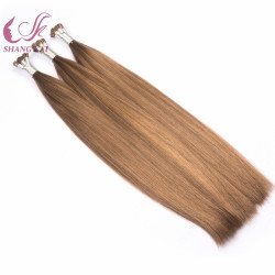 Top Quality Cuticle Aligned Russian Human Hair Double Drawn Tiny Tip Hair Extensions