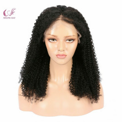 Top Quality Peruvian Wig Curly Lace Wigs, Natural Hairline Bulk Lace Wigs Silk Top Full Lace Wigs