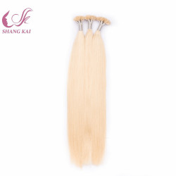 Top Quality Wholesale Brazilian Hair Weave Bundles Flat Tip Hair Extension, Ponytail Human Hair