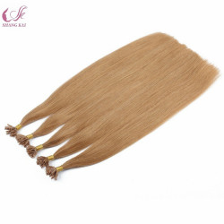 U Tip Extensions Human Hair Real Brazilian Keratin Pre Bonded Hair