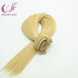 Virgin Remy Hair Invisible Seamless Clip in Hair Extension Human Hair for Women
