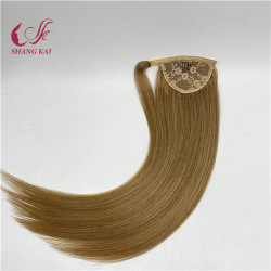 Wholesale 100% Virgin Human Remy Brazilian Ponytail Hair