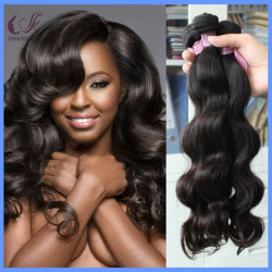 Wholesale Brazilian Human Virgin Hair Body Wave Hair Weft