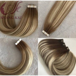 Wholesale Factory Price Virgin Hair Russian Human Hair Tapes Remy Hair