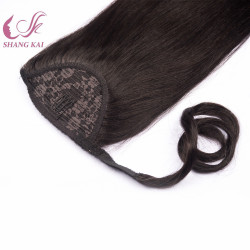 Wholesale Hair Human Remy Clip Ponytail Hairpieces Drawstring Ponytail Hair