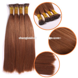 Wholesale Human Hair Extension I Tip Remy Natural Hair