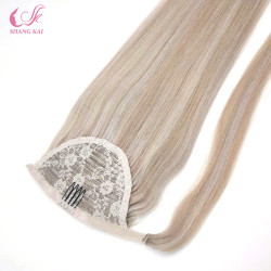 Wholesale Price Double Drawn Ponytail Hair Extension