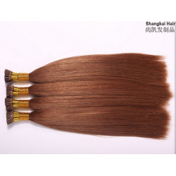 Wholesale Supplier Stick Hair Extension I Tip Remy Human Hair
