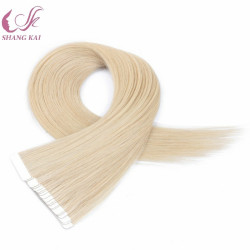 Wholsale Hot Selling European Hair Remy Human Hair Ombre Color Thick Ends Tape Hair Extensions